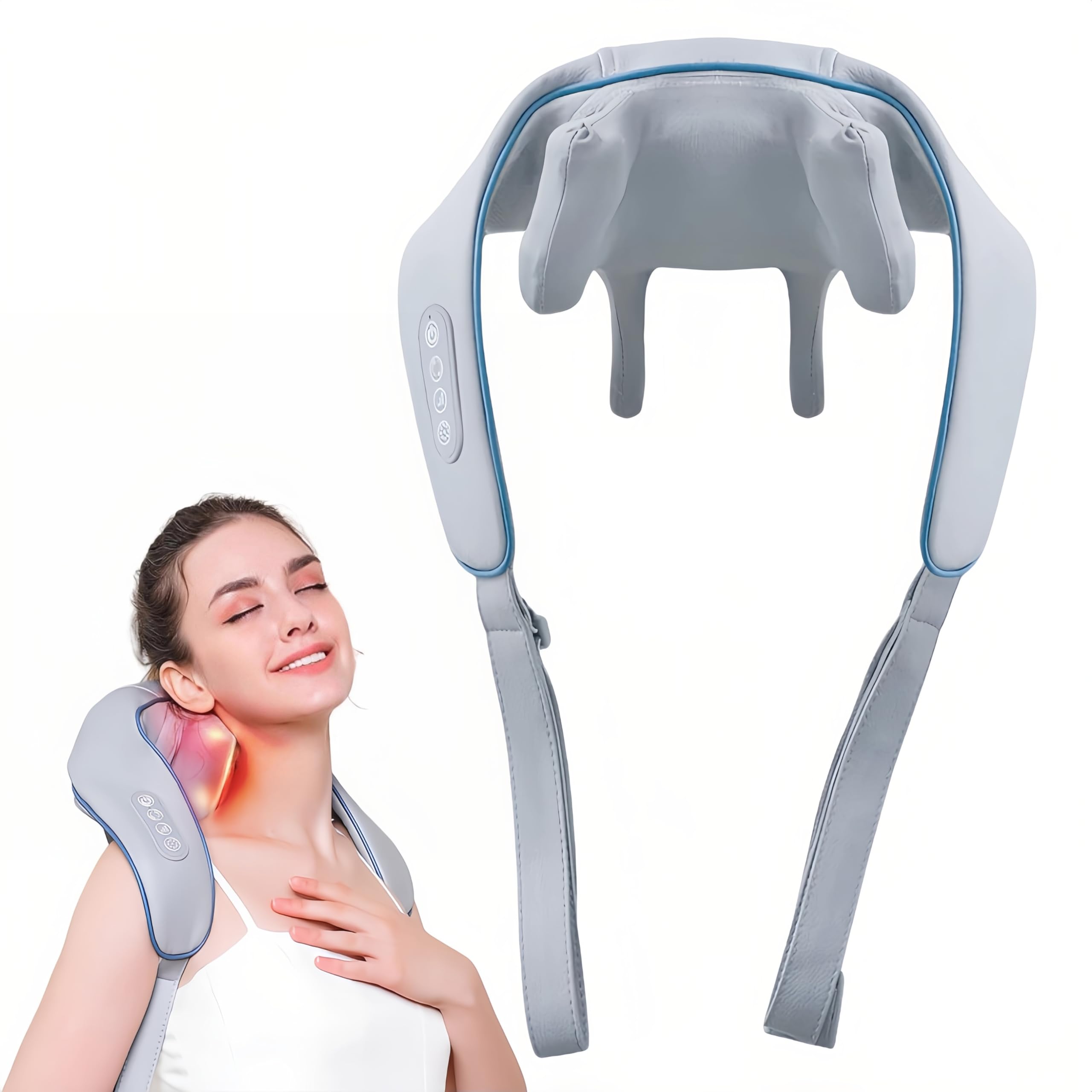 Masseur cervical chauffant