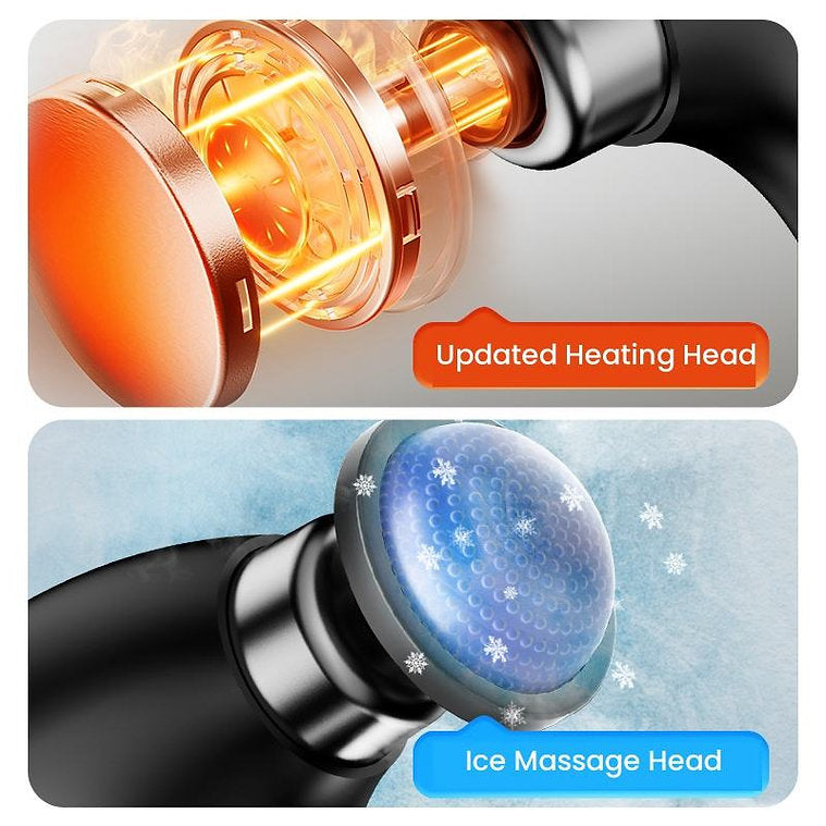 Pistolet de Massage Thérapeutique à 10 têtes